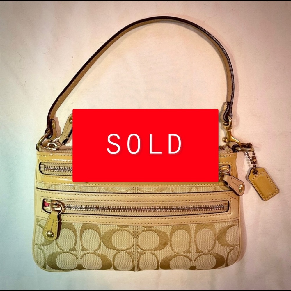 Vintage Coach Clutch Purse